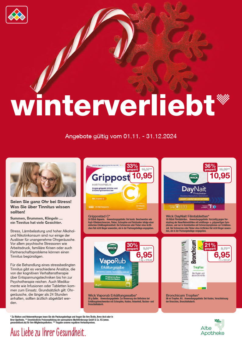 Angebote November / Dezember